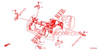 KABELBAUMHALTERUNG für Honda CR-V DIESEL 2.2 EXCLUSIVE NAVI 5 Türen 5 gang automatikgetriebe 2014