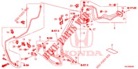 KLIMAANLAGE (FLEXIBLES/TUYAUX) (DIESEL) (2.2L) (LH) für Honda CR-V DIESEL 2.2 EXCLUSIVE NAVI 5 Türen 5 gang automatikgetriebe 2014