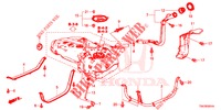 KRAFTSTOFFEINFUELLROHR (DIESEL) für Honda CR-V DIESEL 2.2 EXCLUSIVE NAVI 5 Türen 5 gang automatikgetriebe 2014