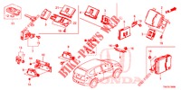 MODUL EINHEIT KAROSSERIESTEUERUNG für Honda CR-V DIESEL 2.2 EXCLUSIVE NAVI 5 Türen 5 gang automatikgetriebe 2014