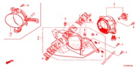 NEBELSCHEINWERFER  für Honda CR-V DIESEL 2.2 EXCLUSIVE NAVI 5 Türen 5 gang automatikgetriebe 2014