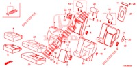 RUECKSITZ/SITZGURT,(2D)  für Honda CR-V DIESEL 2.2 EXCLUSIVE NAVI 5 Türen 5 gang automatikgetriebe 2014