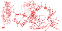 SCHALTGABEL/EINSTELLSCHRAUBE (DIESEL) (2.2L) für Honda CR-V DIESEL 2.2 EXCLUSIVE NAVI 5 Türen 5 gang automatikgetriebe 2014