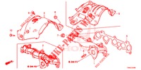 AUSPUFFKRUEMMER (DIESEL) für Honda CR-V DIESEL 1.6 COMFORT 5 Türen 6 gang-Schaltgetriebe 2015