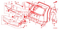 HECKKLAPPENPLATTE(2D)  für Honda CR-V DIESEL 1.6 COMFORT 5 Türen 6 gang-Schaltgetriebe 2015