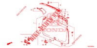 HECKKLAPPENVERKLEIDUNG/ TAFELVERKLEIDUNG, HINTEN(2D)  für Honda CR-V DIESEL 1.6 COMFORT 5 Türen 6 gang-Schaltgetriebe 2015