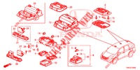 INNENLEUCHTE  für Honda CR-V DIESEL 1.6 COMFORT 5 Türen 6 gang-Schaltgetriebe 2015