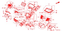 INSTRUMENT, ZIERSTUECK (COTE DE CONDUCTEUR) (LH) für Honda CR-V DIESEL 1.6 COMFORT 5 Türen 6 gang-Schaltgetriebe 2015