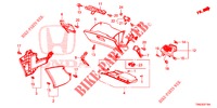 INSTRUMENT, ZIERSTUECK (COTE DE PASSAGER) (LH) für Honda CR-V DIESEL 1.6 COMFORT 5 Türen 6 gang-Schaltgetriebe 2015