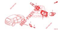 KOMBISCHALTER  für Honda CR-V DIESEL 1.6 COMFORT 5 Türen 6 gang-Schaltgetriebe 2015