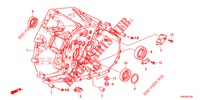 KUPPLUNGSGEHAEUSE (DIESEL) (1) für Honda CR-V DIESEL 1.6 COMFORT 5 Türen 6 gang-Schaltgetriebe 2015