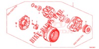 LICHTMASCHINE (DENSO) (DIESEL) für Honda CR-V DIESEL 1.6 COMFORT 5 Türen 6 gang-Schaltgetriebe 2015