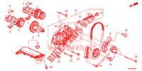 OELPUMPE (DIESEL) (2) für Honda CR-V DIESEL 1.6 COMFORT 5 Türen 6 gang-Schaltgetriebe 2015