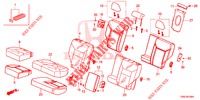 RUECKSITZ/SITZGURT,(2D)  für Honda CR-V DIESEL 1.6 COMFORT 5 Türen 6 gang-Schaltgetriebe 2015
