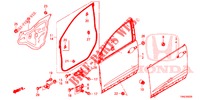 TUERTAFELN, VORNE(2D)  für Honda CR-V DIESEL 1.6 COMFORT 5 Türen 6 gang-Schaltgetriebe 2015