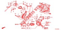 WASSERPUMPE/THERMOSTAT (DIESEL) für Honda CR-V DIESEL 1.6 COMFORT 5 Türen 6 gang-Schaltgetriebe 2015
