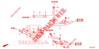 WASSERSCHLAUCH/HEIZUNGSSCHACHT (DIESEL) (1) für Honda CR-V DIESEL 1.6 COMFORT 5 Türen 6 gang-Schaltgetriebe 2015