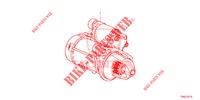 ANLASSER (DENSO) (DIESEL) für Honda CR-V DIESEL 1.6 COMFORT 5 Türen 9 gang automatikgetriebe 2015
