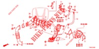 EGR STEUERVENTIL (LP) (DIESEL) für Honda CR-V DIESEL 1.6 COMFORT 5 Türen 9 gang automatikgetriebe 2015