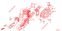 EINLASSKLAPPENVENTIL (DIESEL) für Honda CR-V DIESEL 1.6 COMFORT 5 Türen 9 gang automatikgetriebe 2015