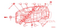 GUMMITUELLE (INFERIEUR) für Honda CR-V DIESEL 1.6 COMFORT 5 Türen 9 gang automatikgetriebe 2015