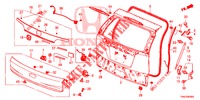 HECKKLAPPENPLATTE(2D)  für Honda CR-V DIESEL 1.6 COMFORT 5 Türen 9 gang automatikgetriebe 2015