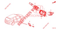 KOMBISCHALTER  für Honda CR-V DIESEL 1.6 COMFORT 5 Türen 9 gang automatikgetriebe 2015