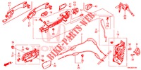TUERSCHLOESSER, VORNE/AEUSSERER GRIFF  für Honda CR-V DIESEL 1.6 COMFORT 5 Türen 9 gang automatikgetriebe 2015