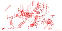 EGR STEUERVENTIL (LP) (DIESEL) für Honda CR-V DIESEL 1.6 ELEGANCE NAVI 4WD 5 Türen 6 gang-Schaltgetriebe 2015
