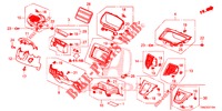 INSTRUMENT, ZIERSTUECK (COTE DE CONDUCTEUR) (LH) für Honda CR-V DIESEL 1.6 ELEGANCE NAVI 4WD 5 Türen 6 gang-Schaltgetriebe 2015