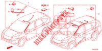 KABELBAUM (LH) (4) für Honda CR-V DIESEL 1.6 ELEGANCE NAVI 4WD 5 Türen 6 gang-Schaltgetriebe 2015