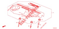 MOTORABDECKUNG (DIESEL) für Honda CR-V DIESEL 1.6 ELEGANCE NAVI 4WD 5 Türen 6 gang-Schaltgetriebe 2015
