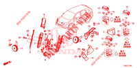 STEUERGERAT (COMPARTIMENT MOTEUR) (5) für Honda CR-V DIESEL 1.6 ELEGANCE NAVI 4WD 5 Türen 6 gang-Schaltgetriebe 2015