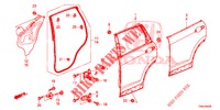 TUERBLECHE, HINTEN(4D)  für Honda CR-V DIESEL 1.6 ELEGANCE NAVI 4WD 5 Türen 6 gang-Schaltgetriebe 2015