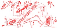 TUERSCHLOESSER, VORNE/AEUSSERER GRIFF  für Honda CR-V DIESEL 1.6 ELEGANCE NAVI 4WD 5 Türen 6 gang-Schaltgetriebe 2015