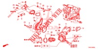 WASSERPUMPE/THERMOSTAT (DIESEL) für Honda CR-V DIESEL 1.6 ELEGANCE NAVI 4WD 5 Türen 6 gang-Schaltgetriebe 2015