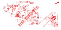 WASSERSCHLAUCH/HEIZUNGSSCHACHT (LH) (DIESEL) für Honda CR-V DIESEL 1.6 ELEGANCE NAVI 4WD 5 Türen 6 gang-Schaltgetriebe 2015