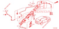 ANTENNE/LAUTSPRECHER  für Honda CR-V DIESEL 1.6 ELEGANCE NAVI 4WD 5 Türen 9 gang automatikgetriebe 2015