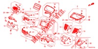 INSTRUMENT, ZIERSTUECK (COTE DE CONDUCTEUR) (LH) für Honda CR-V DIESEL 1.6 ELEGANCE NAVI 4WD 5 Türen 9 gang automatikgetriebe 2015
