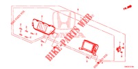 MITTLERES DISPLAY (LH) für Honda CR-V DIESEL 1.6 ELEGANCE NAVI 4WD 5 Türen 9 gang automatikgetriebe 2015