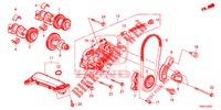 OELPUMPE (DIESEL) (2) für Honda CR-V DIESEL 1.6 ELEGANCE NAVI 4WD 5 Türen 9 gang automatikgetriebe 2015