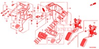 PEDAL (LH) für Honda CR-V DIESEL 1.6 ELEGANCE NAVI 4WD 5 Türen 9 gang automatikgetriebe 2015
