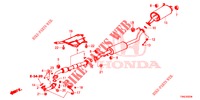 AUSPUFFROHR/SCHALLDAEMPFER (DIESEL) (2) für Honda CR-V DIESEL 1.6 EXECUTIVE NAVI 5 Türen 6 gang-Schaltgetriebe 2015