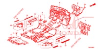BODENMATTE/ISOLATOR (3) für Honda CR-V DIESEL 1.6 EXECUTIVE NAVI 5 Türen 6 gang-Schaltgetriebe 2015
