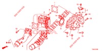 EINLASSKLAPPENVENTIL (DIESEL) für Honda CR-V DIESEL 1.6 EXECUTIVE NAVI 5 Türen 6 gang-Schaltgetriebe 2015