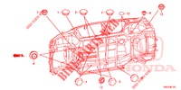 GUMMITUELLE (INFERIEUR) für Honda CR-V DIESEL 1.6 EXECUTIVE NAVI 5 Türen 6 gang-Schaltgetriebe 2015