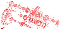 HAUPTWELLE (DIESEL) (2) für Honda CR-V DIESEL 1.6 EXECUTIVE NAVI 5 Türen 6 gang-Schaltgetriebe 2015