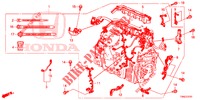 KABELBAUM (DIESEL) (2) für Honda CR-V DIESEL 1.6 EXECUTIVE NAVI 5 Türen 6 gang-Schaltgetriebe 2015