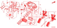 PEDAL (LH) für Honda CR-V DIESEL 1.6 EXECUTIVE NAVI 5 Türen 6 gang-Schaltgetriebe 2015