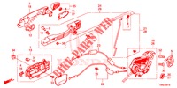 TUERSCHLOESSER, HINTEN/AEUSSERER GRIFF  für Honda CR-V DIESEL 1.6 EXECUTIVE NAVI 5 Türen 6 gang-Schaltgetriebe 2015